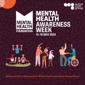 Mental Health Awareness Week graphic 2024.